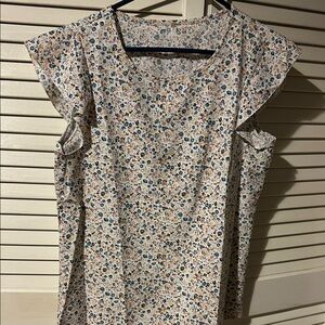 Floral Print Women's Top